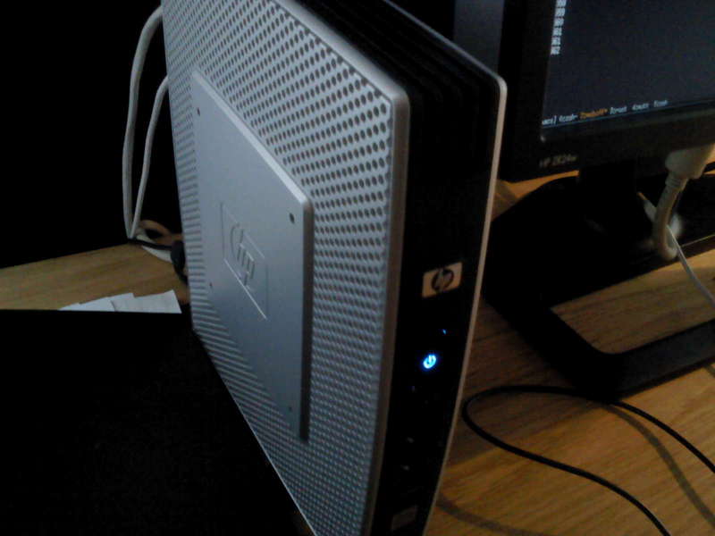 HP t5745 thin client.